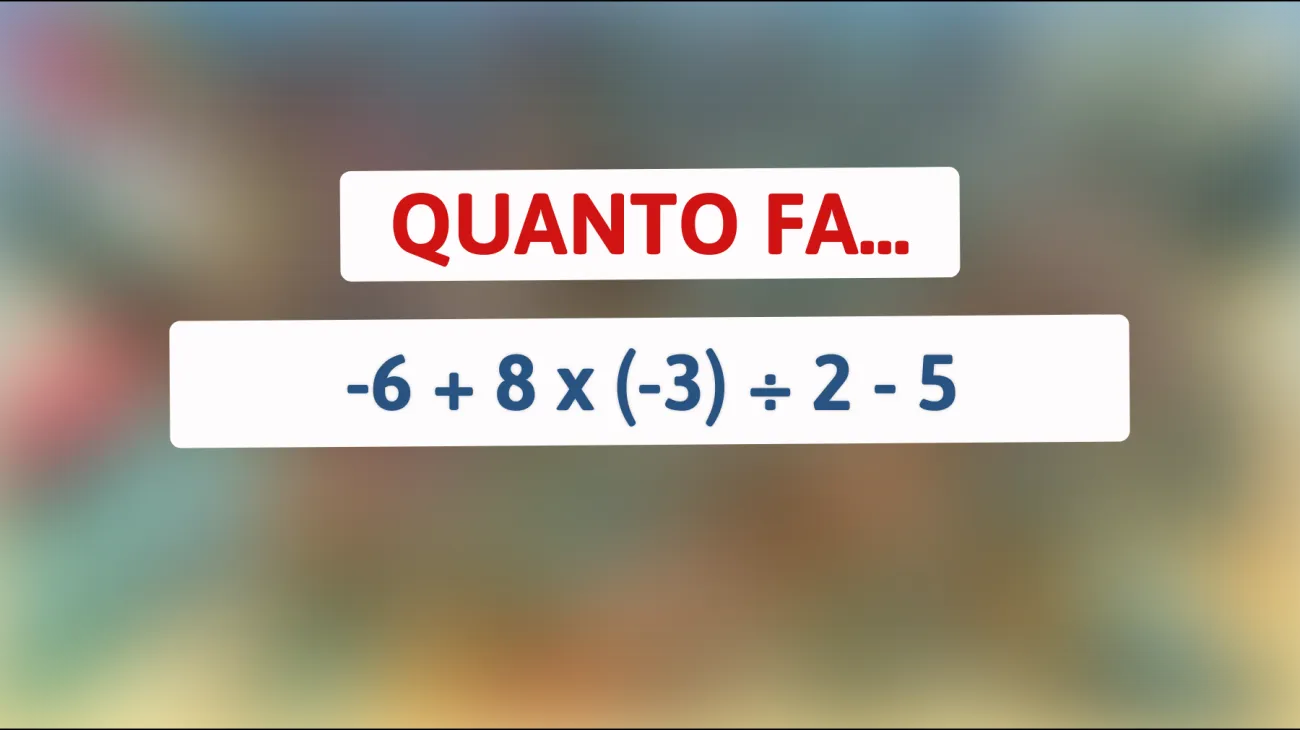 \"Solo il 1% riesce a risolverlo! Metti alla prova il tuo genio con questo enigma matematico.\""