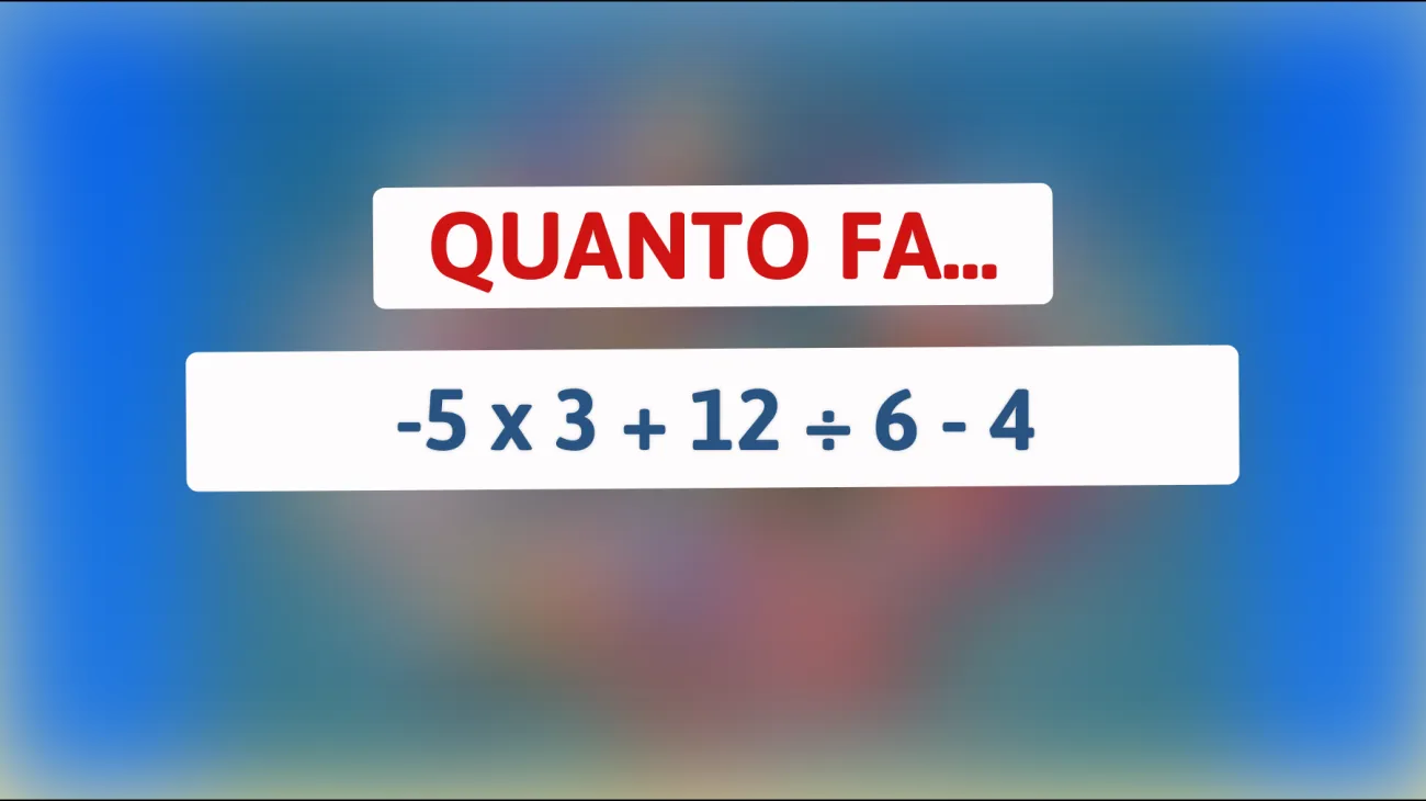 Il rompicapo matematico che sta facendo impazzire internet: riesci a risolverlo?"