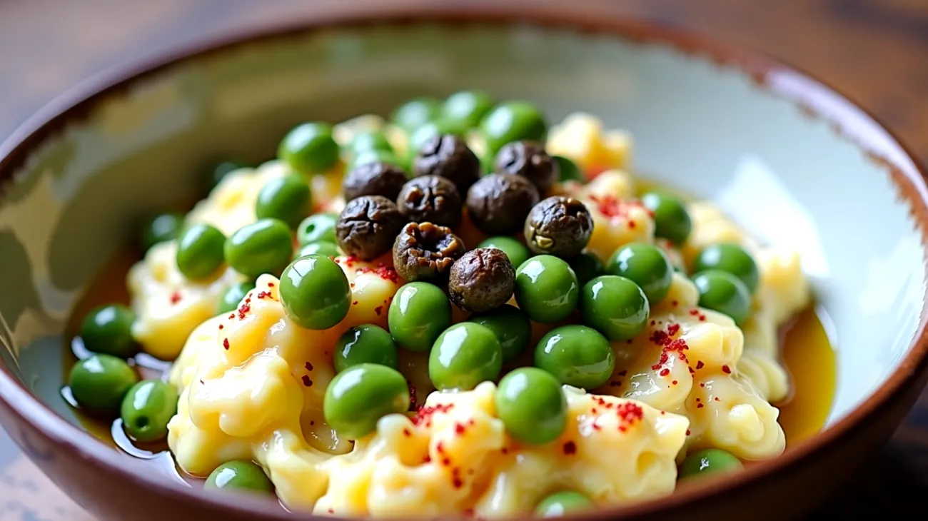ricotta fave capperi croccanti"